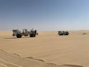 Nomad dry land sand