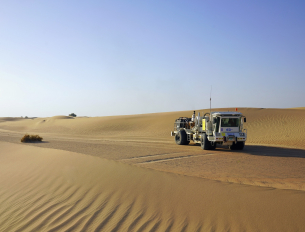 Nomad dry land sand