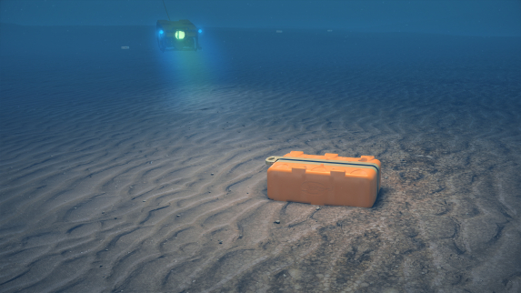 GPR300 on seabed