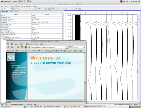 software screen data qc seismic data 
