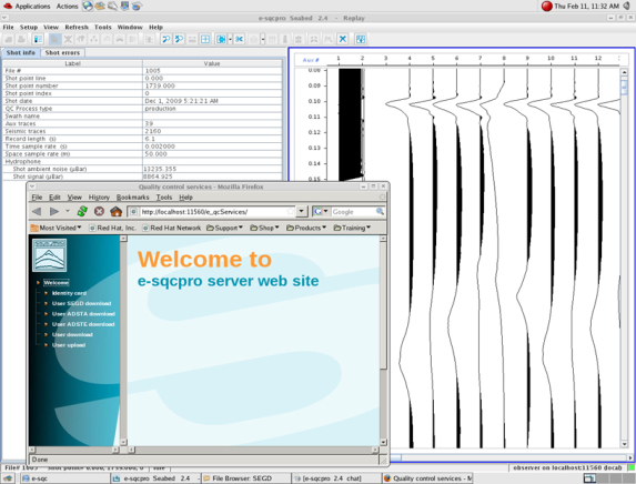 software screen data qc seismic data