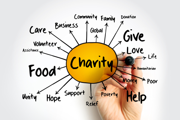 engage in charity