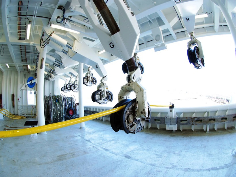 sentinel line sercel boat survey marine acquisition